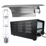 Grow Light Kit 600w Mag Ballast, Metal Halide Lamp & Reflector Wing 470mm x 343mm