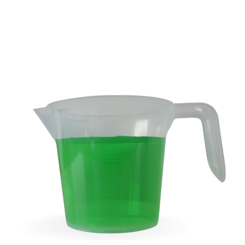 Measuring Jug 250ml Graduated Clear Plastic