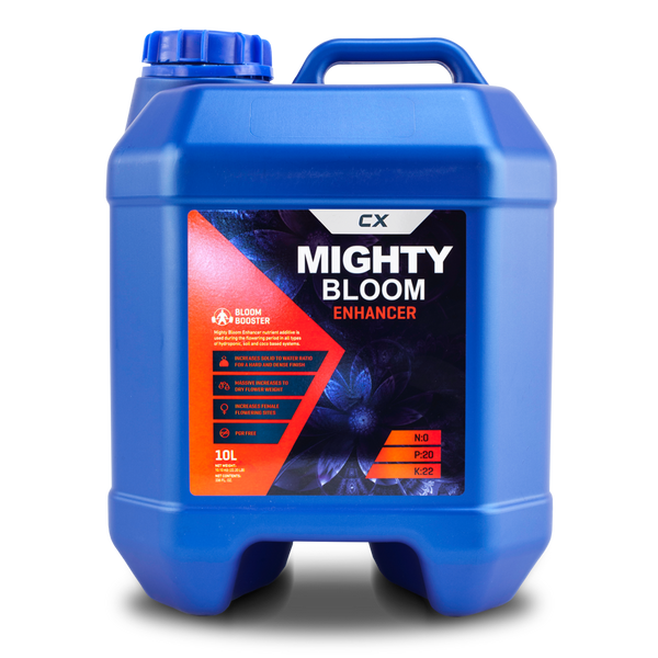 Mighty Bloom Enhancer 10 Litre Additive - CX Horticulture