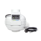 Carbon Filter Kit 100mm x 500mm - Centrifugal Temp & Speed adjustable PK100TC Fan & 10 Metre Ducting