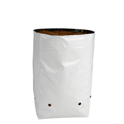 Planter Bag 3.78 Litre White-Black Pack of 25