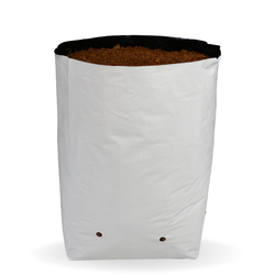 Planter Bag 7.56 Litre White-Black Pack of 25