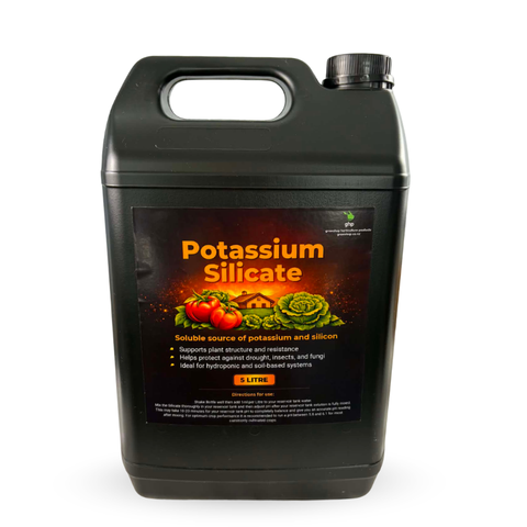 Potassium Silicate Bioavailable K2O + SiO2 Use Only 1ml Per Litre - 5 Litre