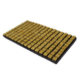 Stonewool Cubes & Tray 25mm x 25mm x 40mm - 150 cubes - Box of 18 Trays