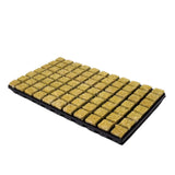 Stonewool Cubes & Tray 36mm x 36mm x 40mm - 77 cubes - Box of 18 Trays