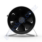 250mm EC Mixed Flow Fan c/w Speed controller - 1808 Cubic Metres Per Hour