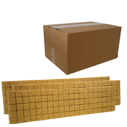 Stonewool Cubes 25mm x 25mm x 40mm - 100 Cubes per Slab - Box of 60 Slabs