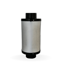 Silencer 100mm Inline Duct Connection - Acoustic noise reducer of Fan & Ducting noise by up to 50 %