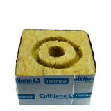 Stonewool Cube 100mm x 100mm x 65mm with Hole