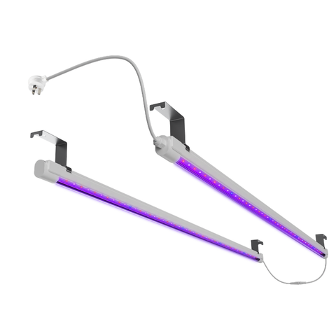 LED Grow Light 25w Far Red & UV Spectrum Supplemental Bars Set of 2 Bars x 1120mm