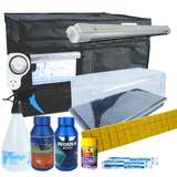 Grow Tent Seeds or Cuttings Propagation Starter Kit - LED 18w 6500k - Tent 750mm x 600mm x 500mm