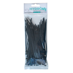 Cable & Plumbing Ties 160mm x 5mm Black - Pack of 100