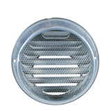 Wall Vent Hood Outlet 150mm Slats & Screen - Stainless Steel