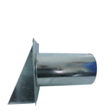 Wall Vent Outlet 250mm Screened - Galvanised steel