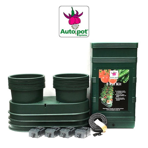 Auto Pot Stand Autopot 7 Litre 8 pot - Double tray system kit
