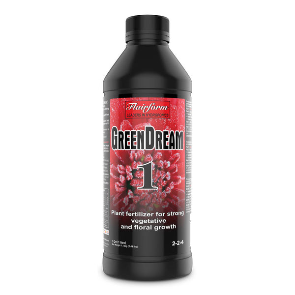GreenDream 1 use in Grow & Bloom 1 Litre - Single Part Flairform