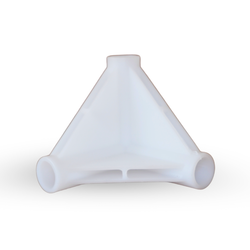 3 way Tent corner fitting 16mm - Plastic