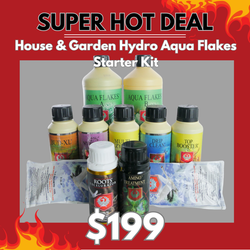 House & Garden Hydro Aqua Flakes Starter Kit