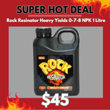 Rock Resinator Heavy Yields 0-7-8 NPK - 1 Litre