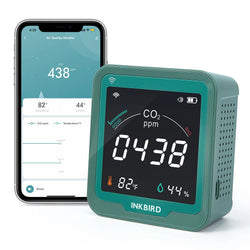 Co2 Wi-Fi Digital Detector - Monitor - Inkbird Co2W