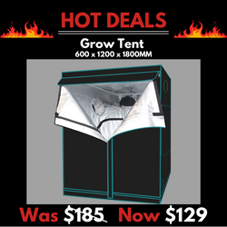 Grow Tent Hulk Silver 600 x 1200 x 1800mm