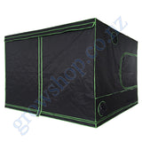 Grow Tent Starter LED Kit 2.4 x 2.4 Metre - 4 x 400w LED Light Model Q - 200mm Fan & Carbon