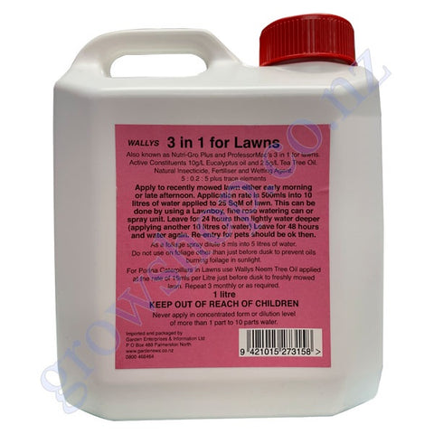 3 in 1 for Lawns 1 Litre