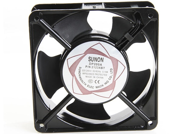 120mm Axial Booster Fan with 800mm Lead and Plug