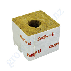 Rockwool Cube 75mm x 75mm x 65mm with Hole