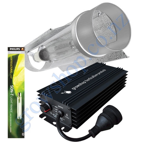 Light Kit 600w GHP Digi Ballast, Son-T Philips HPS Lamp & Cool Tube 150mm x 620mm