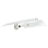 Defender Small White Grow Light Reflector & Lamp Holder - Adjust-A-Wings