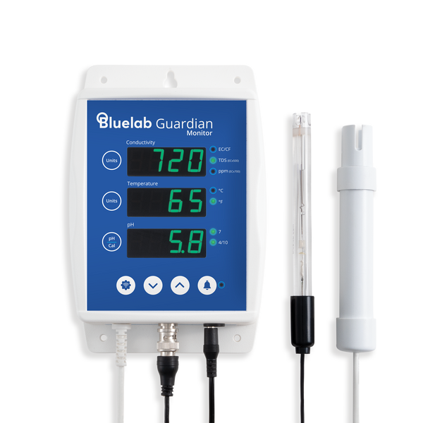 Guardian Monitor pH, EC / CF & Temp with Wi-Fi - bluelab ®