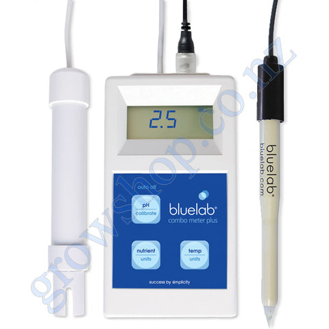 Combo Meter PLUS version bluelab pH, CF and Temp