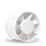 150mm Plastic Duct Booster Inline Fan - 320 Cubic Metres Per Hour