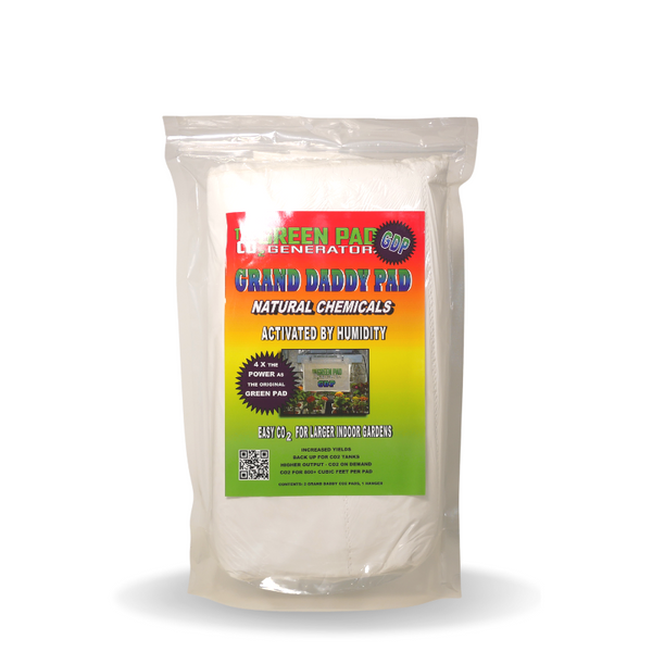 Co2 Grand Daddy Pad Plant Booster Suits 22 Cubic Metre Area Pack of 2 - Green Pad