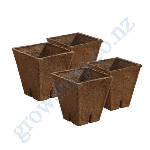 Jiffy Easi Grow 60mm square biodegradable pots pack of 24