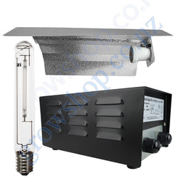 Light Kit 250w Mag Ballast, Super Plant HPS Lamp & Reflector Wing 470mm x 343mm