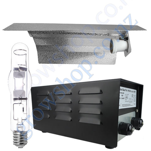 Light Kit 400w Standard Ballast, Metal Halide Lamp & Reflector Wing 470mm x 343mm