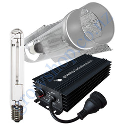 Light Kit 600w GHP Digi Ballast, Super Plant HPS Lamp & Cool Tube 150mm x 620mm