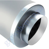 Silencer 100mm Inline Duct Connection - Acoustic noise reducer of Fan & Ducting noise by up to 50 %